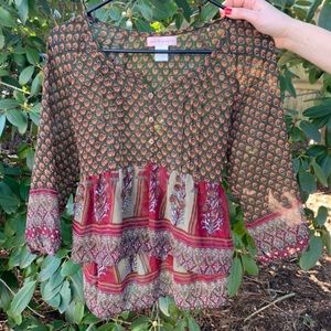boho blouse